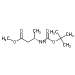 CAS#: 106539-14-4， Methyl (3S)-3-({[(2-Methyl-2-Propanyl)Oxy]Carbonyl}Amino)Butanoate