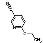 结构式 CAS# 106853-78-5, 6-乙氧基烟腈