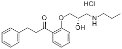 CAS#: 107381-36-2， 1-[2-[(2S)-2-Hydroxy-3-Propylaminopropoxy]Phenyl]-3-Phenylpropan-1-One Hydrochloride
