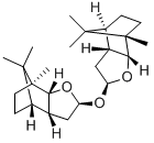结构式 CAS# 108031-79-4, [2S-[2alpha(2'R*,3'aS*,4'R*,7'R*,7'aS*),3'aalpha,4'alpha,7'alpha,7'aalpha]]-2,2'-氧基二[八氢-7,8,8-三甲基-4,7-甲桥苯并呋喃