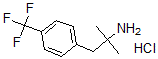 CAS#: 1081-78-3， 2-Methyl-1-[4-(Trifluoromethyl)Phenyl]Propan-2-Amine Hydrochloride