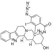 CAS#: 108206-16-2， 17-Hydroxy-20-Yohimban-16-(N-(4-Azido-3-Iodo)Phenyl)Carboxamide