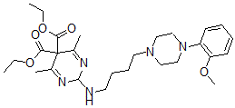 CAS#: 108381-48-2， Diethyl 2-[4-[4-(2-Methoxyphenyl)Piperazin-1-Yl]Butylamino]-4,6-Dimethyl-2H-Pyrimidine-5,5-Dicarboxylate