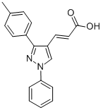 CAS#: 108446-74-8， (E)-3-[3-(4-Methylphenyl)-1-Phenyl-Pyrazol-4-Yl]Prop-2-Enoate