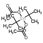 CAS#: 109054-05-9， Diacetoxy[Bis(2-Methyl-2-Propanyl)]Stannane