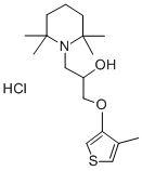 CAS#: 109171-70-2， 1-(4-Methylthiophen-3-Yl)Oxy-3-(2,2,6,6-Tetramethylpiperidin-1-Yl)Propan-2-Ol Hydrochloride