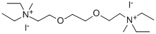 CAS#: 109448-65-9， 2-[2-[2-(Diethyl-Methylazaniumyl)Ethoxy]Ethoxy]Ethyl-Diethyl-Methylazanium Diiodide