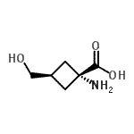 CAS#: 109794-96-9， trans-1-Amino-3-(Hydroxymethyl)Cyclobutanecarboxylic Acid