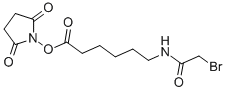 CAS#: 109880-16-2， 6-[(2-Bromoacetyl)Amino]-Hexanoic Acid 2,5-Dioxo-1-Pyrrolidinyl Ester