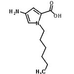 CAS#: 110253-49-1， 4-Amino-1-Hexyl-1H-Pyrrole-2-Carboxylic Acid