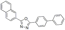 CAS#: 1103-59-9， 2-Naphthalen-2-Yl-5-(4-Phenylphenyl)-1,3,4-Oxadiazole