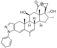 CAS#: 1110-40-3， Cortivazol