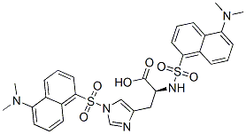 CAS#: 1110-87-8， N,1-Bis[[5-(Dimethylamino)-1-Naphthyl]Sulphonyl]-L-Histidine