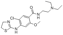 CAS#: 111049-32-2， 5-Chloro-N-(2-Diethylaminoethyl)-4-(4,5-Dihydro-1,3-Thiazol-2-Ylamino)-2-Methoxybenzamide
