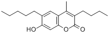 CAS#: 111052-71-2， 3-Butyl-7-Hydroxy-4-Methyl-6-Pentylchromen-2-One