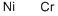 结构式 CAS# 11106-97-1, 镍铬合金