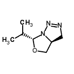 CAS 登录号：111209-54-2， (3aS,6R)-6-异丙基-3A,4-二氢-3H-[1,3]恶唑并[3,4-c][1,2,3]三唑