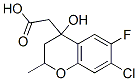 CAS#: 111477-47-5， 2-[(2R,4R)-7-Chloro-6-Fluoro-2-Methylchroman-4-Yl]Ethaneperoxoic Acid
