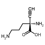 CAS#: 111656-45-2， 2-Ethynyl-L-Ornithine