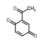 CAS#: 1125-55-9， 2-Acetyl-1,4-Benzoquinone
