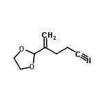 CAS 登录号：1126-22-3， 4-(1,3-二氧戊环-2-基)-4-戊烯腈
