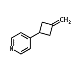 CAS#: 112689-03-9， 4-(3-Methylenecyclobutyl)Pyridine