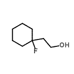 CAS#: 112754-23-1， 2-(1-Fluorocyclohexyl)Ethanol