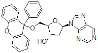 CAS#: 114155-96-3， (2R,3S,5R)-2-[(9-Phenylxanthen-9-Yl)Oxymethyl]-5-Purin-9-Yloxolan-3-Ol