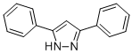 structure of CAS# 1145-01-3, 3,5-Diphenyl-1H-Pyrazole;St5331236;Nsc126937;Zinc00041746