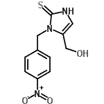 CAS#: 114772-19-9， 5-(Hydroxymethyl)-1-(4-Nitrobenzyl)-1,3-Dihydro-2H-Imidazole-2-Thione