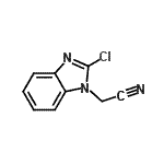 CAS#: 114858-48-9， (2-Chloro-1H-Benzimidazol-1-Yl)Acetonitrile
