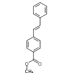 CAS#: 1149-18-4， Methyl 4-[(E)-2-Phenylvinyl]Benzoate