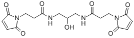 CAS#: 115388-98-2， N,N'-Bis(3-maleimidepropionyl)-2-hydroxy-1,3-propanediamine