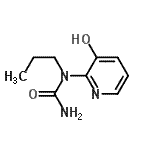CAS 登录号：115541-96-3， 1-(3-羟基-2-吡啶基)-1-丙基脲
