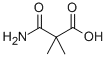 structure of CAS# 116070-49-6, 2,2-Dimethylmalonamic Acid;2,2-DIMETHYL-MALONAMIC ACID