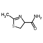 CAS#: 116077-29-3， 2-Methyl-4,5-Dihydro-1,3-Thiazole-4-Carboxamide