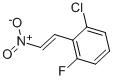 结构式 CAS# 116272-78-7, 2-氯-6-氟-omega-硝基苯乙烯