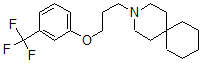 CAS#: 1167-20-0， 9-[3-[3-(Trifluoromethyl)Phenoxy]Propyl]-9-Azaspiro[5.5]Undecane