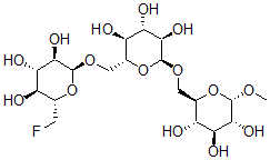 CAS#: 116730-85-9， Methyl-6''-Deoxy-6'-Fluoroisomaltoside Trisaccharide