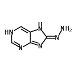 CAS#: 116799-06-5， (8E)-8-Hydrazono-7,8-Dihydro-1H-Purine