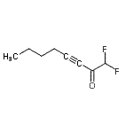CAS#: 117710-73-3， 1,1-Difluoro-3-Octyn-2-One