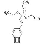 CAS#: 117732-89-5， [(E)-2-(Bicyclo[4.2.0]Octa-1,3,5,7-Tetraen-3-Yl)Vinyl](Triethoxy)Silane
