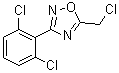 CAS#: 117762-99-9， 5-(Chloromethyl)-3-(2,6-Dichlorophenyl)-1,2,4-Oxadiazole