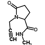 CAS#: 118315-89-2， N-Methyl-5-Oxo-1-(2-Propyn-1-Yl)Prolinamide