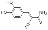 CAS 登录号：118409-60-2， (E)-3-氨基-2-[(Z)-(3-羟基-4-氧代-1-环己-2,5-二烯亚基)甲基]-3-硫基丙-2-烯腈
