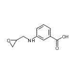 CAS#: 118427-99-9， 3-[(2-Oxiranylmethyl)Amino]Benzoic Acid
