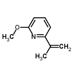 CAS#: 118775-71-6， 2-Isopropenyl-6-Methoxypyridine