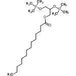 CAS#: 1188-73-4， 2,3-Bis[(Trimethylsilyl)Oxy]Propyl Myristate