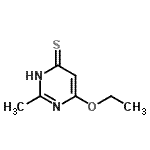 CAS 登录号：119224-79-2， 6-乙氧基-2-甲基-4(1H)-嘧啶硫酮