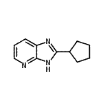 CAS#: 119628-83-0， 2-Cyclopentyl-3H-Imidazo[4,5-b]Pyridine